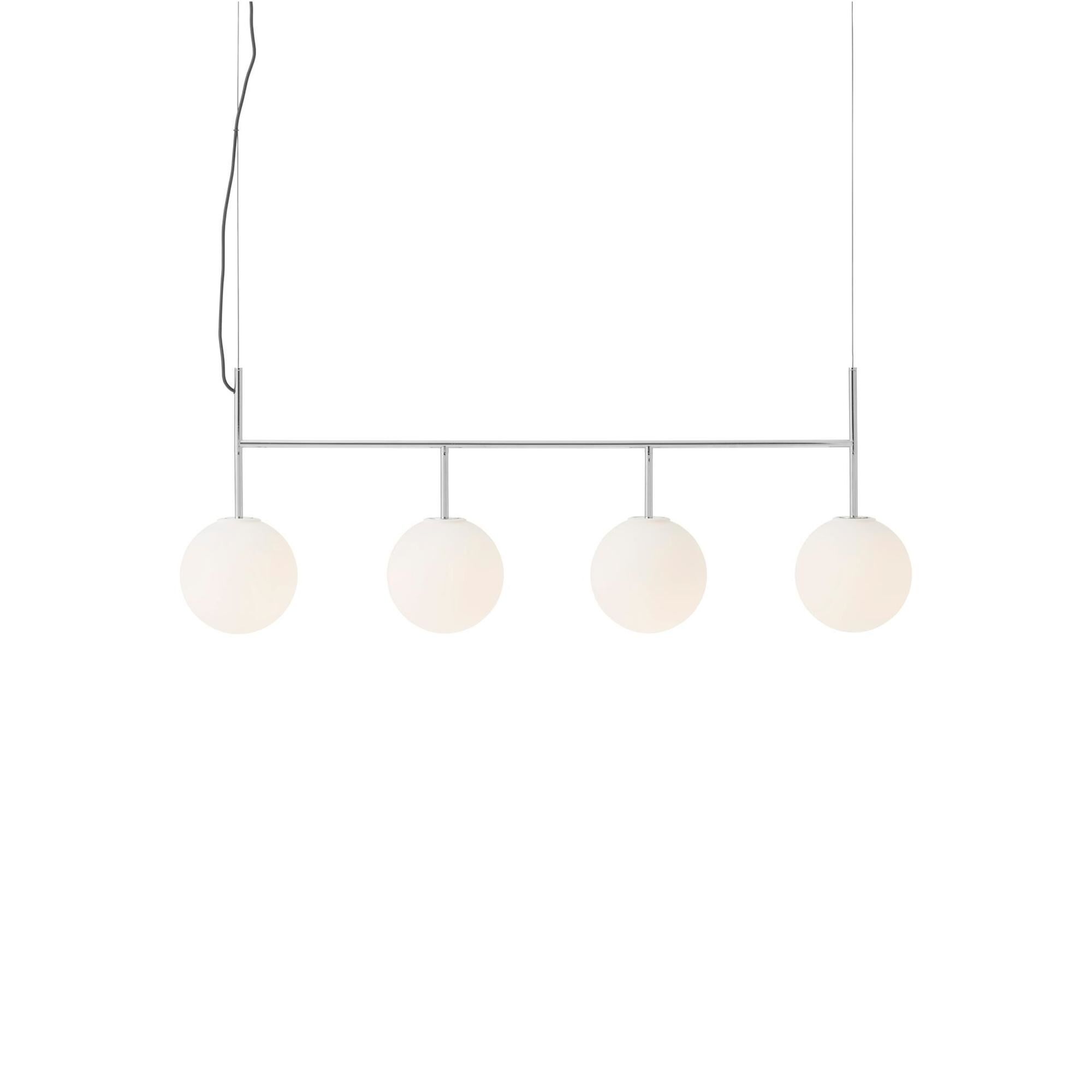 TR Gl&ouml;dlampa Taklampa H&auml;nge Polerat St&aring;l