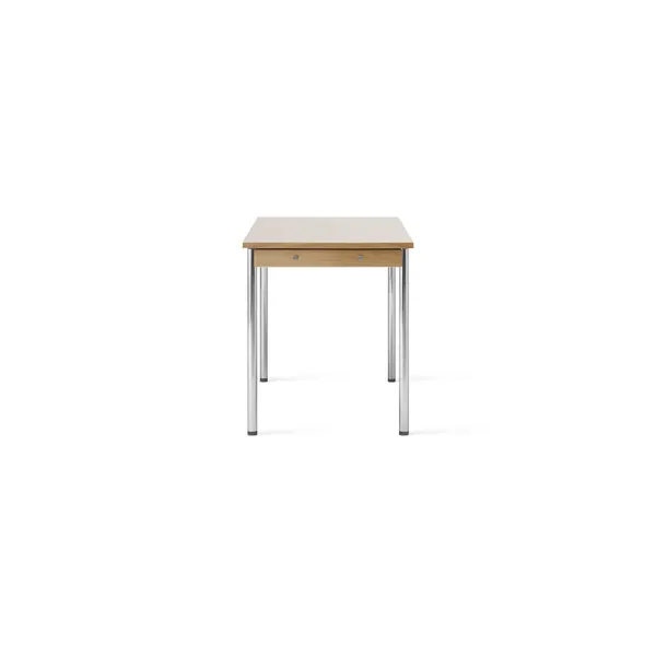 Co Spisebord 140x70 Krom/Laminate Creme