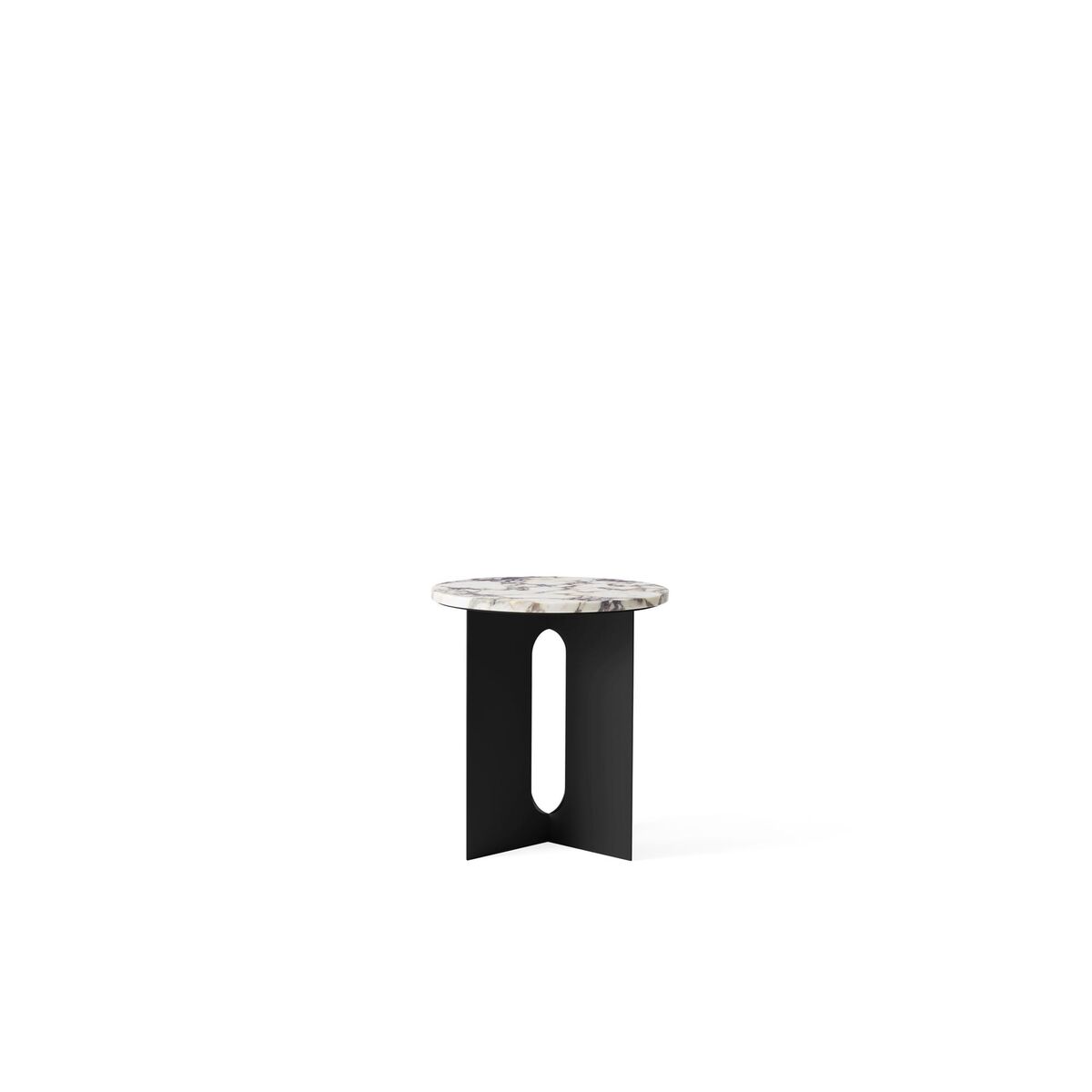 Androgyne Plateau Pour Table D'Appoint Ø65 Calacatta Viola