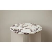 Androgyne Plateau Pour Table D'Appoint Ø65 Calacatta Viola