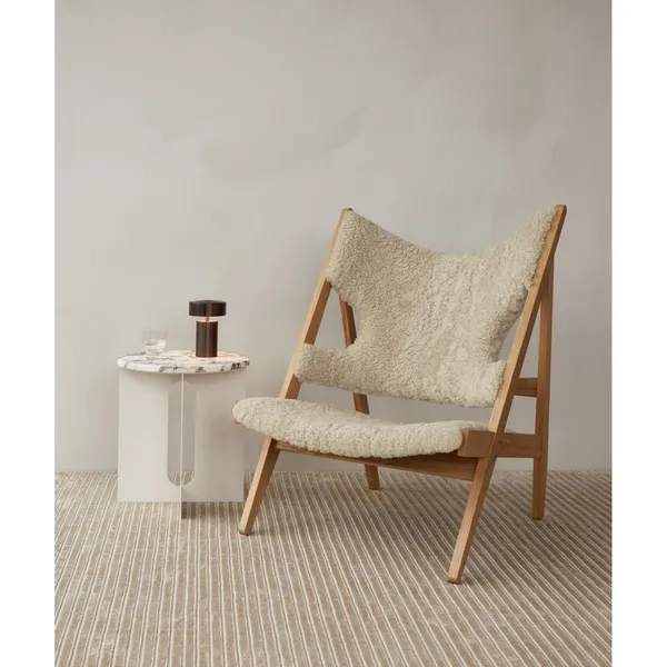Androgyne Bordplade Til Sidebord Ø65 Crystal Rose