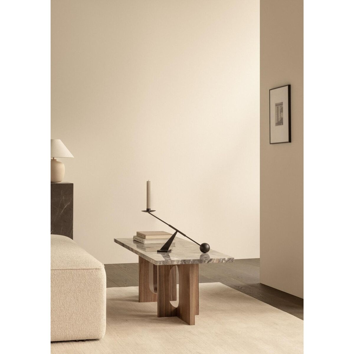 Androgyne Coffee Table Natural Oak/Grey Galaxy