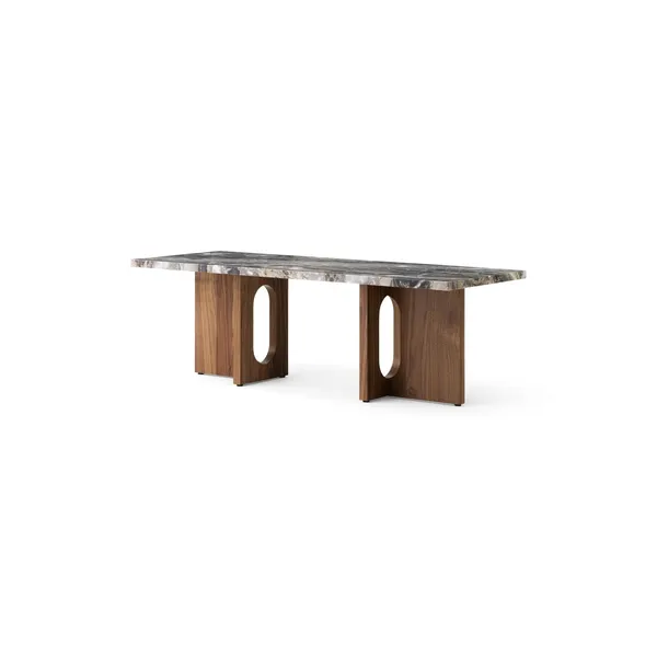 Androgyne Coffee Table Walnut/Grey Galaxy