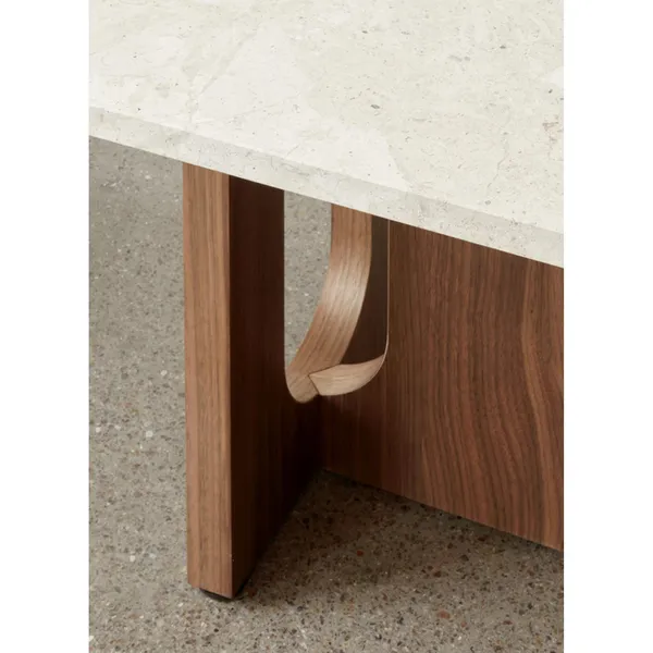Androgyne Coffee Table Walnut/Grey Galaxy