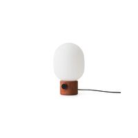 Lampe à Poser JWDA en Travertin Rouge