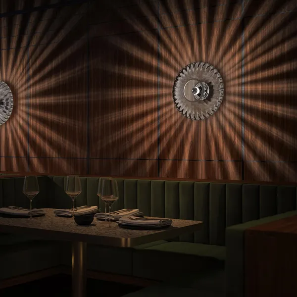 Urc Wall Lamp 36 Smoke