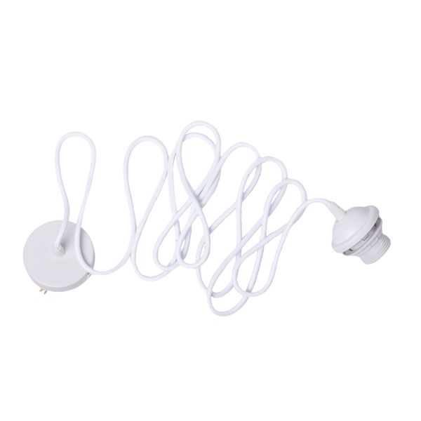 E27 Cable Set for Pendant With Rosette 300 cm White