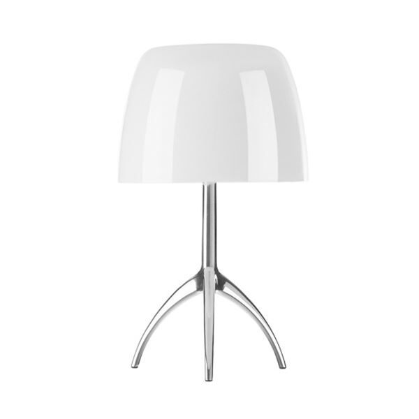Lumiere Bordslampa Grande Vit och Aluminium