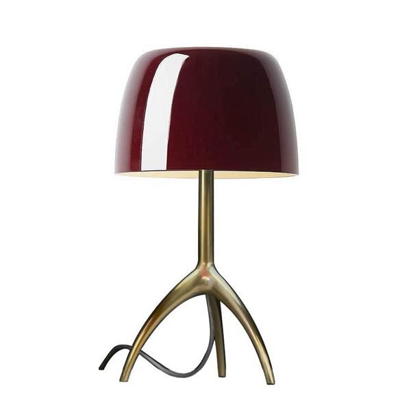 Lumiere Bordslampa Grande K&ouml;rsb&auml;r Champagne med Dimmer