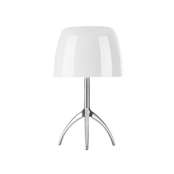 Lumiere Bordslampa Piccola Vit Aluminium