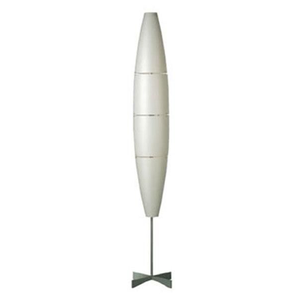 Havana Golvlampa Krom Vit