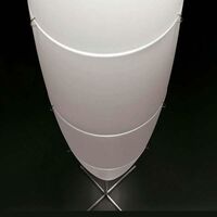 Havana Vloerlamp Chroom Wit