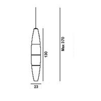 Havana Hanglamp Buitenlamp Wit