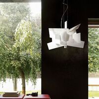Big Bang Taklampe XL Hvit