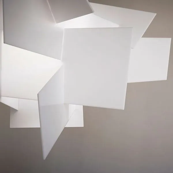 Big Bang LED Pendant White w. Dimmer
