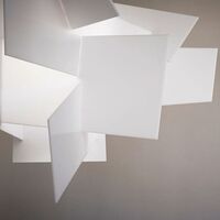 Big Bang LED Pendant White w. Dimmer
