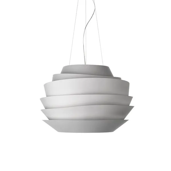 Le Soleil Pendelleuchte Weiß M. LED Dimmable