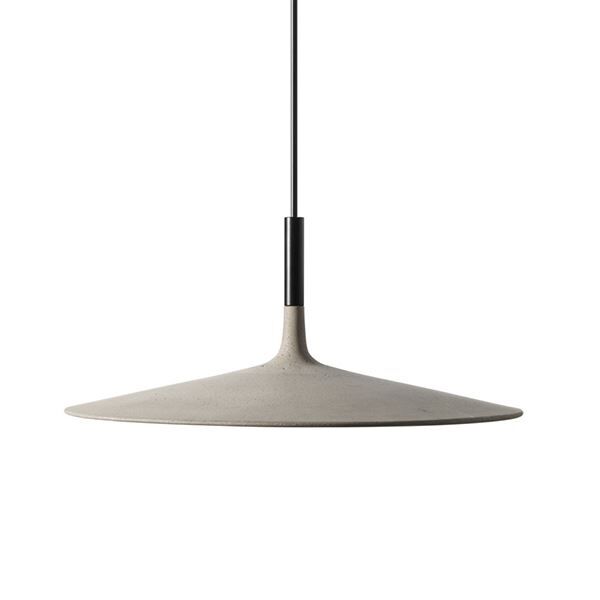 Suspension LED Grand Suspension Aplomb Gris