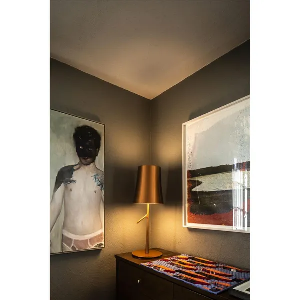 Birdie Table Lamp Piccola Bronze