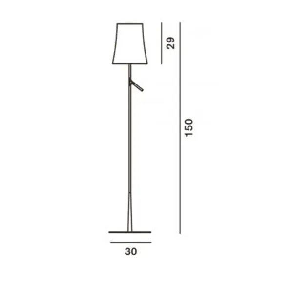 Birdie Vloerlamp Wit LED
