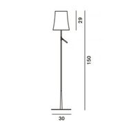 Birdie Vloerlamp Wit LED
