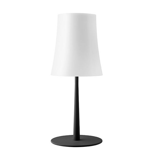 BIRDIE EASY Bordslampa Svart & Opal