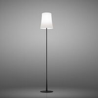 Birdie Easy Gulvlampe Sort