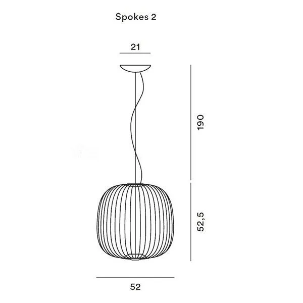 Spokes 2 with Dimmer White