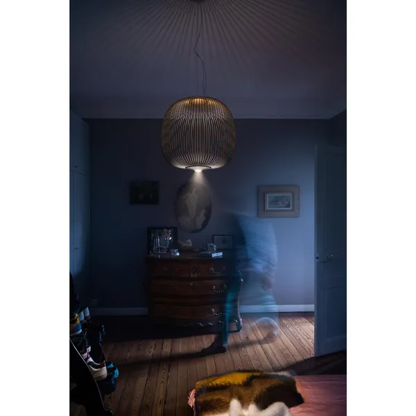 Spokes 2 Taklampe Sort