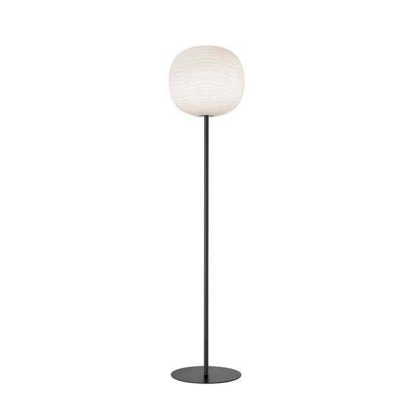 Gem Gulvlampe Hvid/ Sort