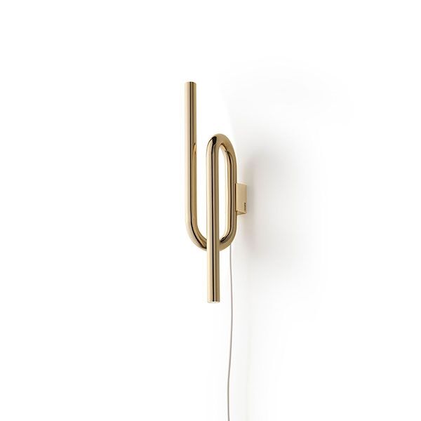 Tobia V&auml;gglampa Guld M. Sladd