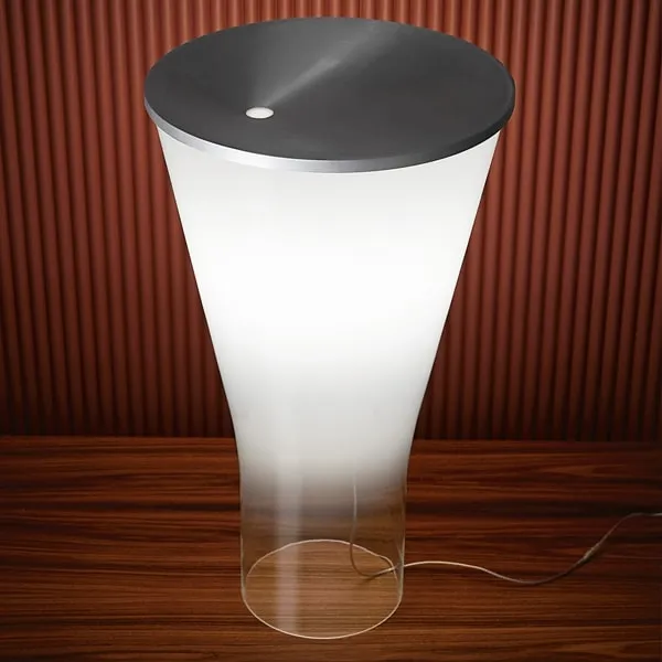 Soffio Table Lamp Bleached White