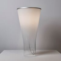 Soffio Table Lamp Bleached White