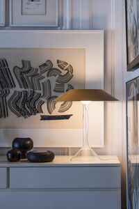 Chapeaux M Tischlampe Ocker