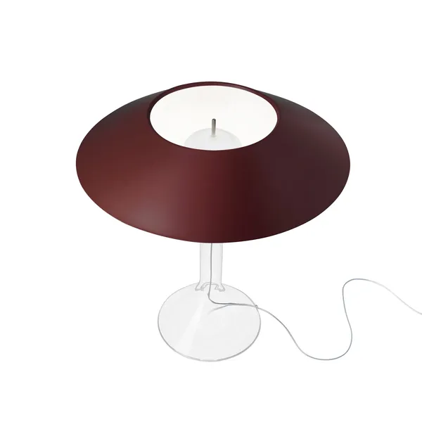 Chapeaux M Table Lamp Dark Red