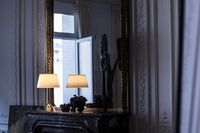 Chapeaux V Table Lamp Gray
