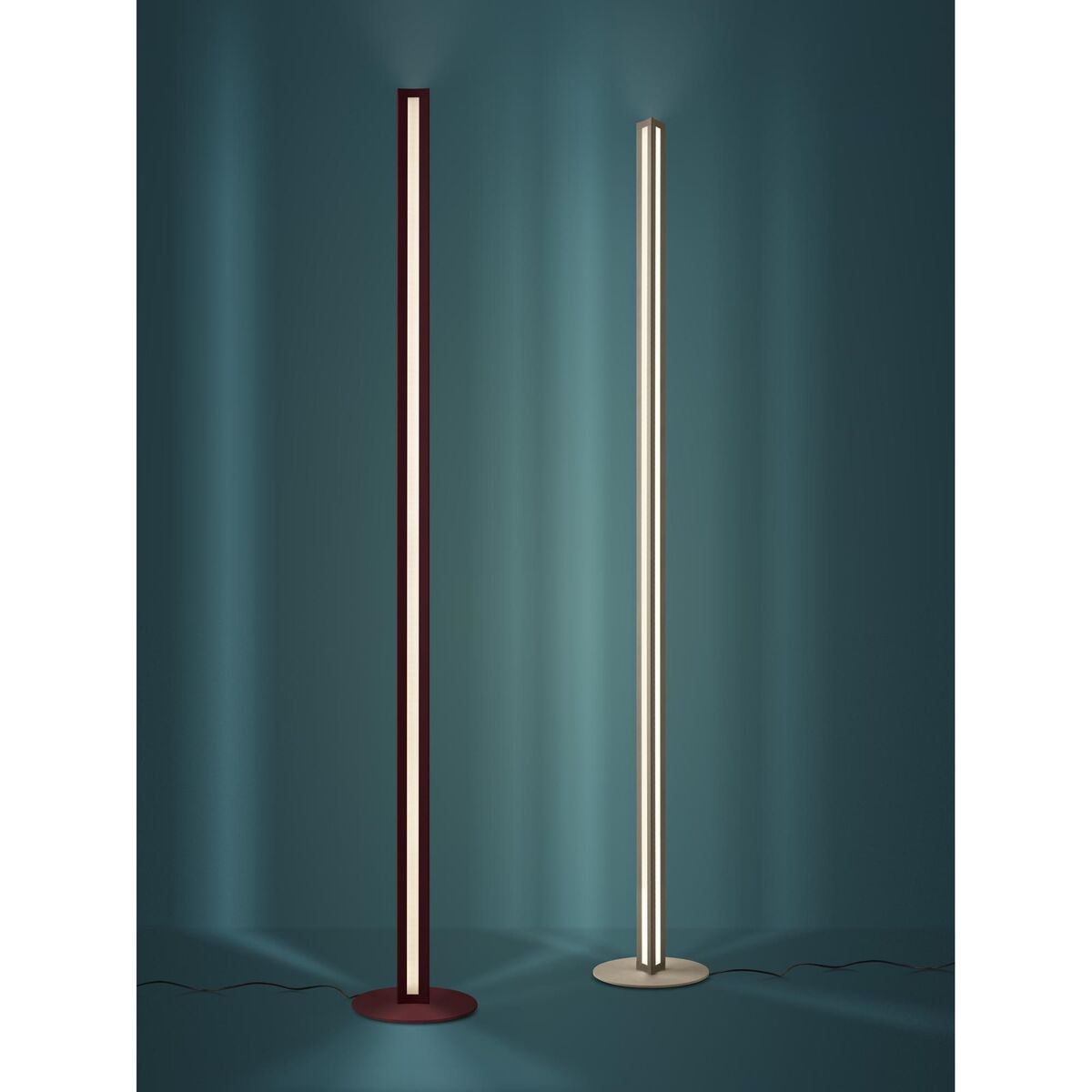 Chiaroscura Floor Lamp Titanium
