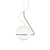 Tonda Hanglamp Groot Titanium/ Wit