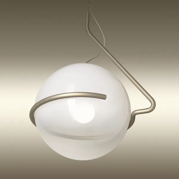 Tonda Hanglamp Groot Titanium/ Wit