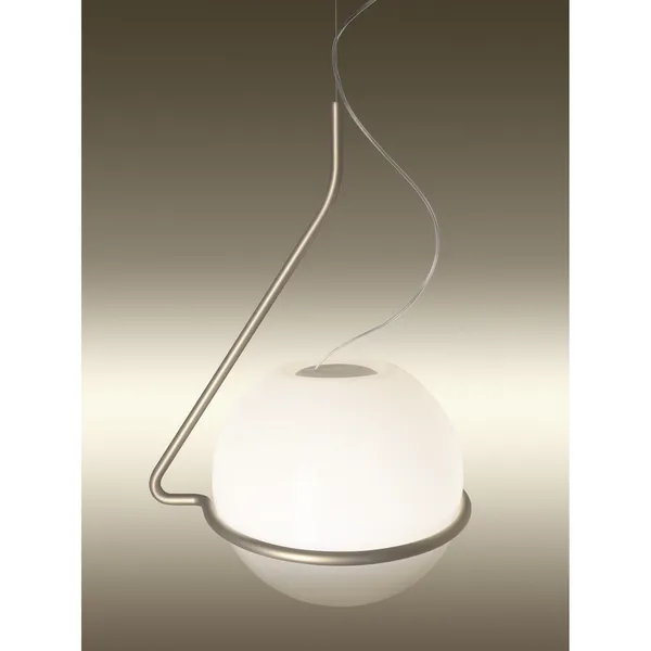 Tonda Hanglamp Groot Titanium/ Wit