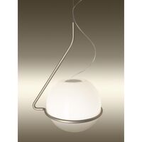 Tonda Hanglamp Groot Titanium/ Wit