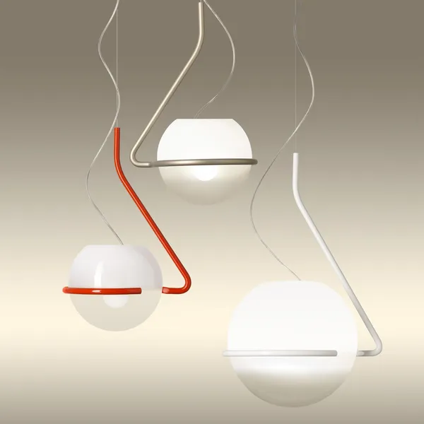 Tonda Hanglamp Groot Wit/ Wit