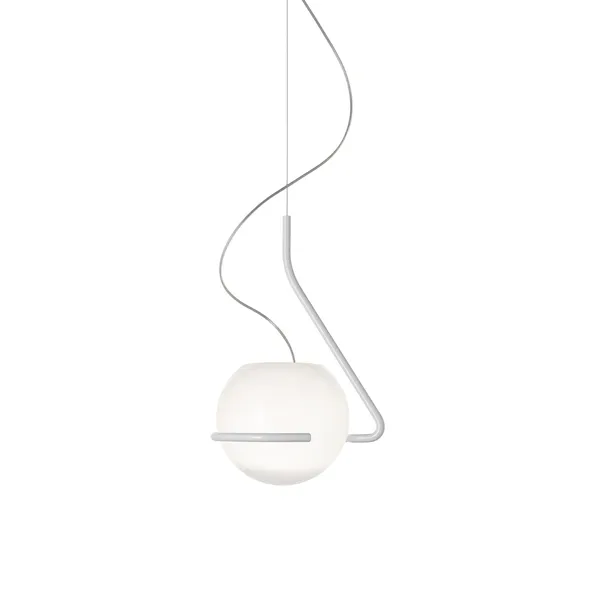 Tonda Pendant Small White/ White