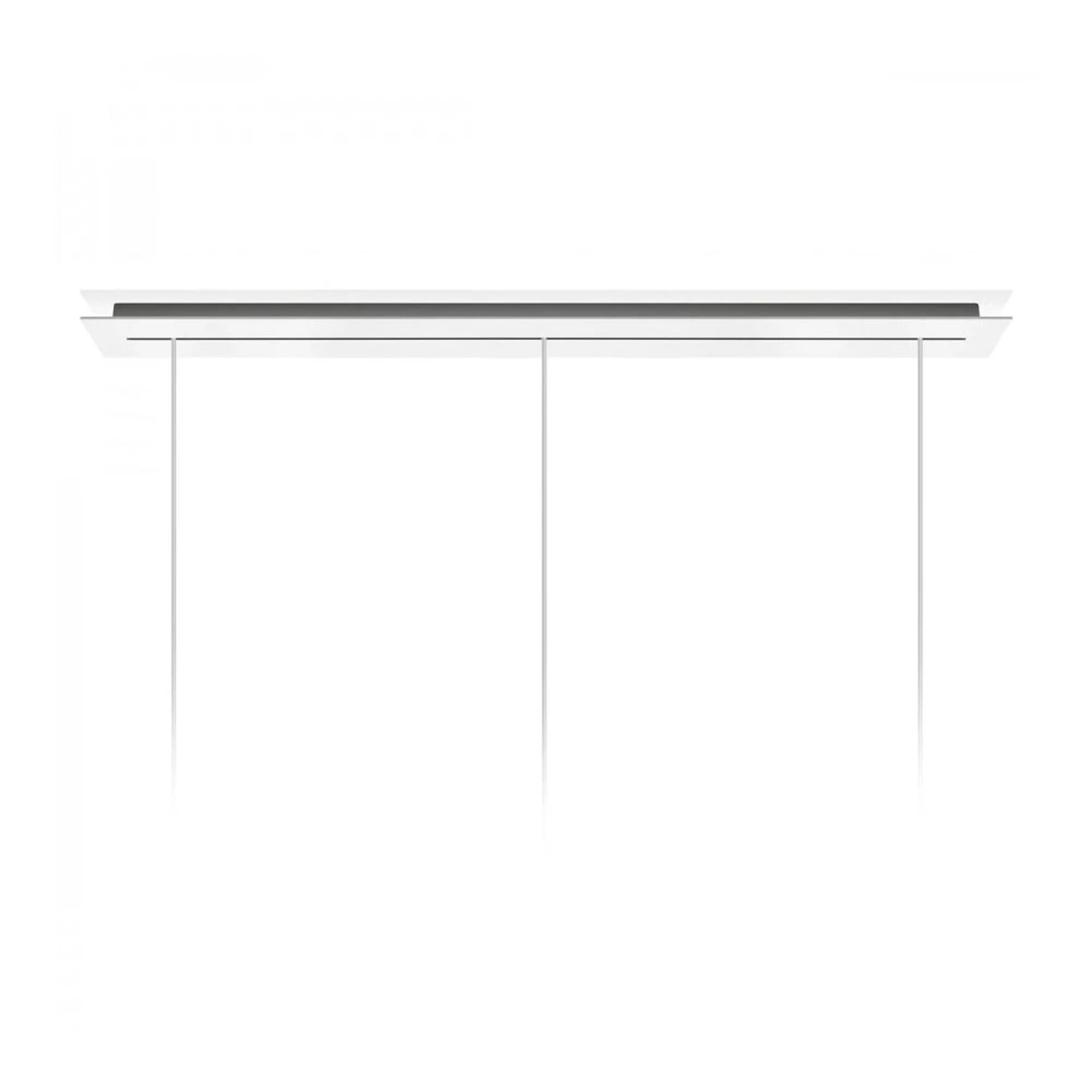 Multiple Linear Baldakin 135 cm Hvit