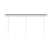 Multiple Linear Rosette 135 cm White