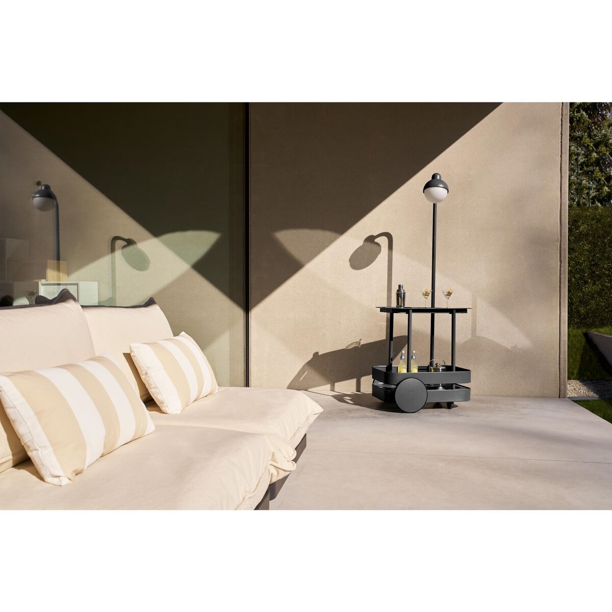 Jolly Trolley Roltafel Met Lamp Antraciet