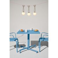 Bolleke Mini Tragbare Lampe 3er-Set Anthrazit