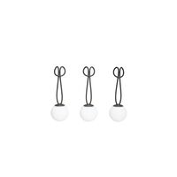 Bolleke Mini Tragbare Lampe 3er-Set Anthrazit