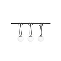 Bolleke Mini Tragbare Lampe 3er-Set Anthrazit
