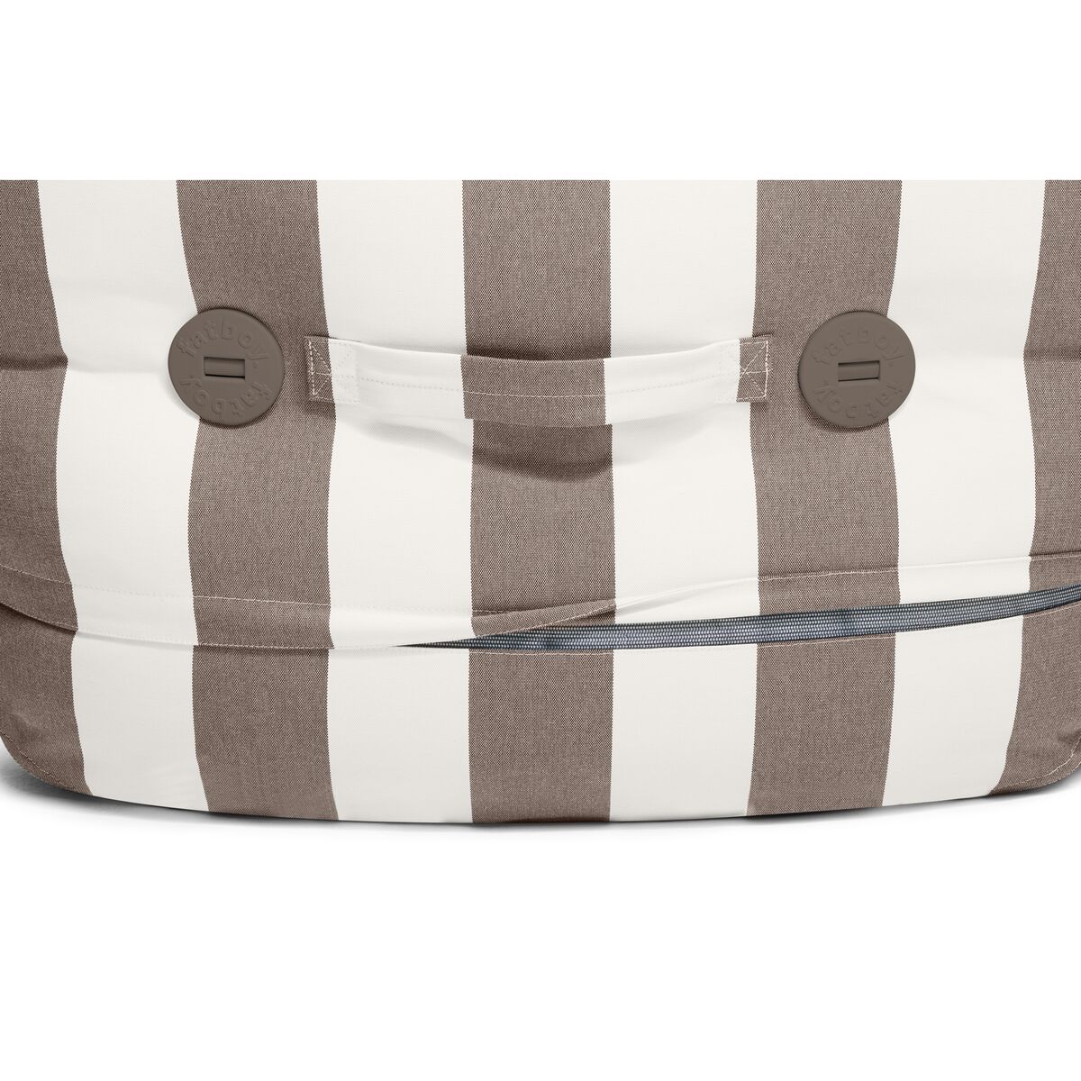 The BonBaron Fauteuil D'extérieur Stripe Cacao